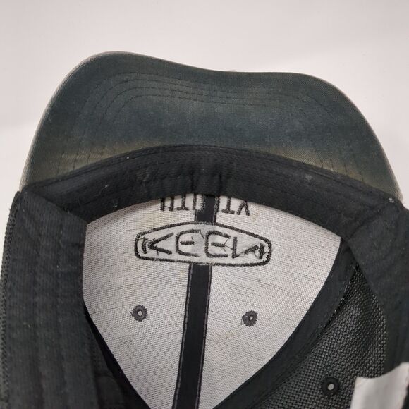 Keen Utility Strapback Trucker Hat Gray One Size Adjustable Mesh Back 6 Panel - Picture 7 of 7